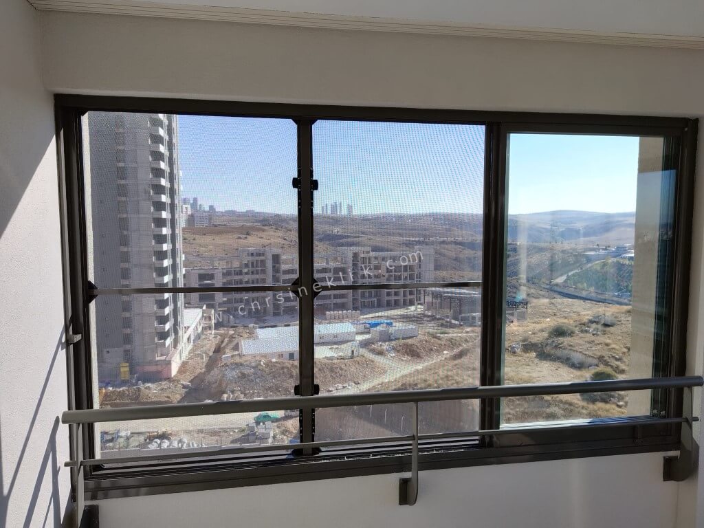 cam balkon kedi sineklik